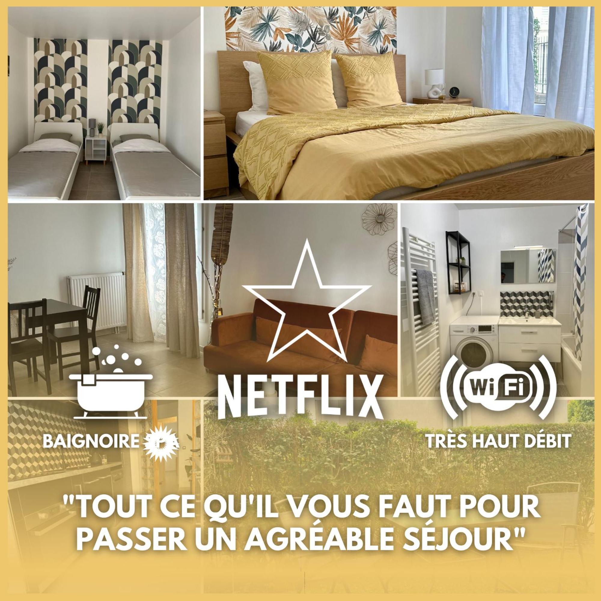 6Personne,10Mn De Disney,30Mn De Paris,Parking Bussy-Saint-Georges Dış mekan fotoğraf